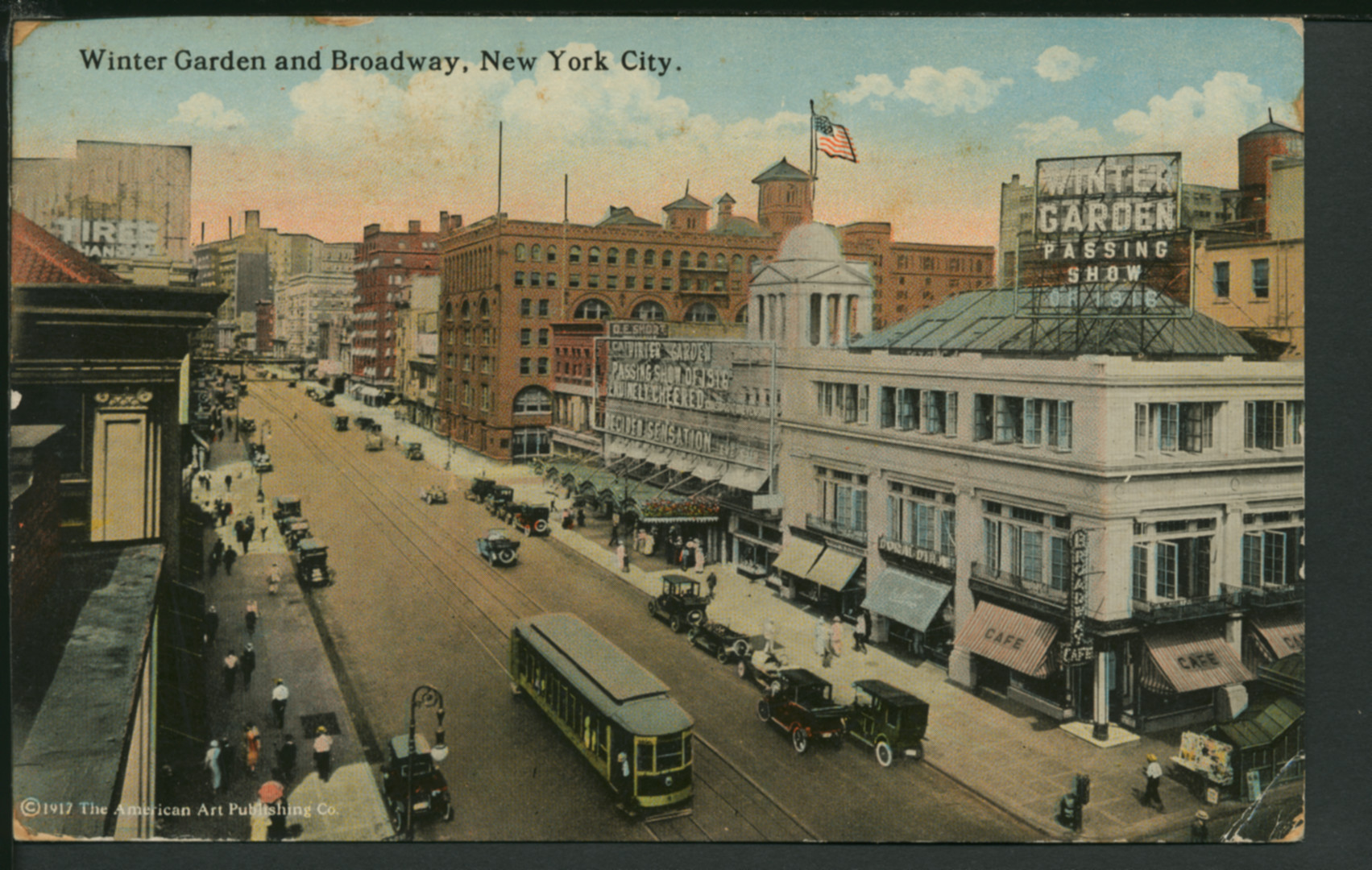 ニューヨーク キーホルダー キャッツ ウィンター・ガーデン 1982年  