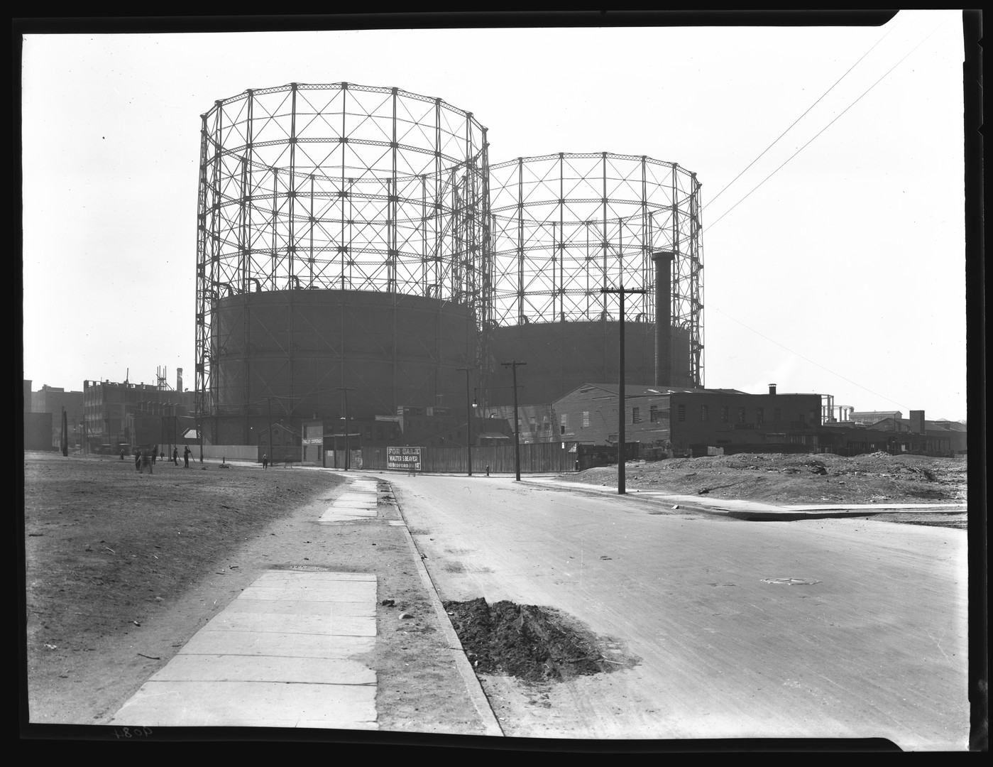 Gas Tanks Looming Landmarks of the Five Boroughs