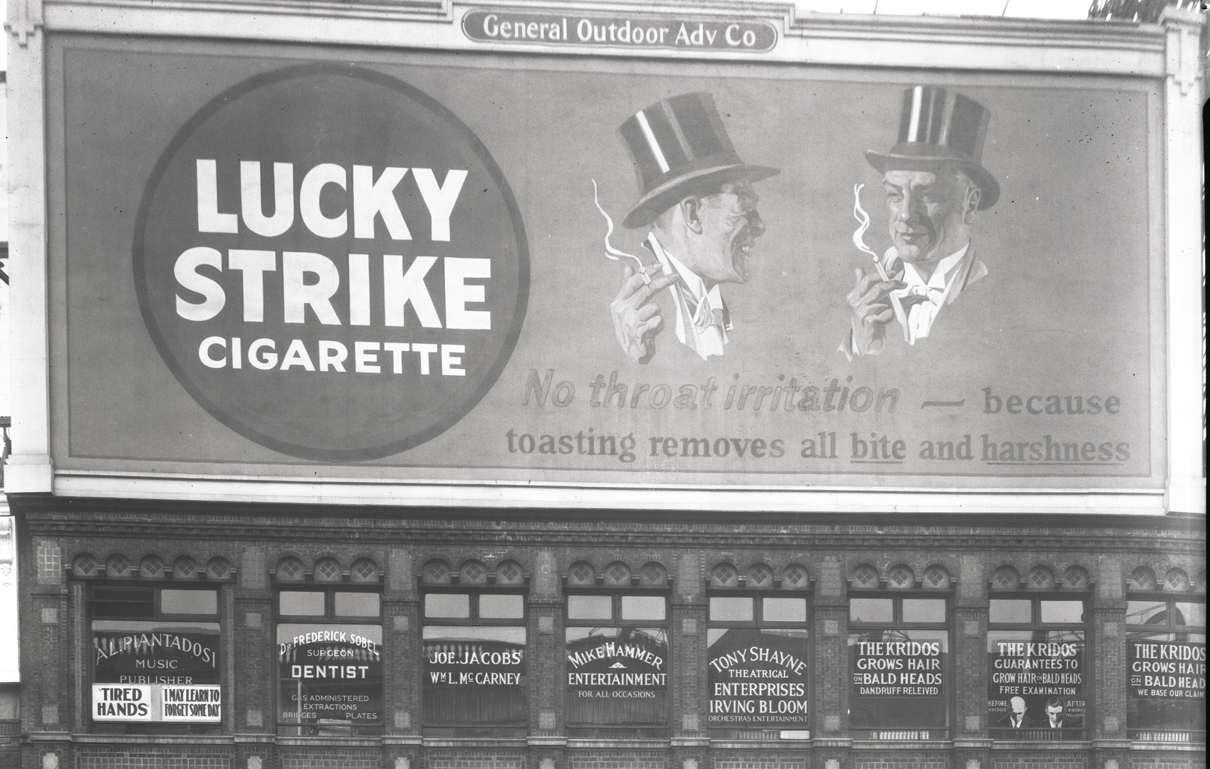 Your Ad Here Signage of the Early 1900's